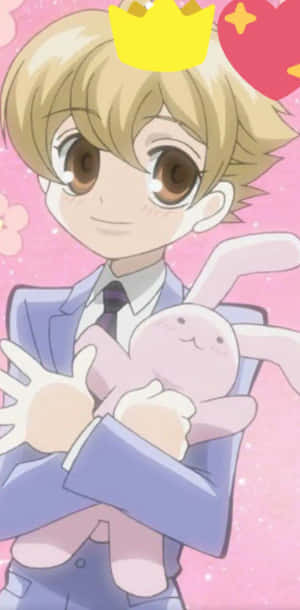 Honey Senpai Crownand Bunny Wallpaper