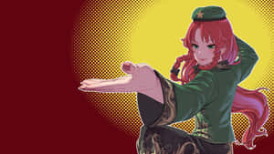 Hong Meiling Martial Arts Stance Wallpaper