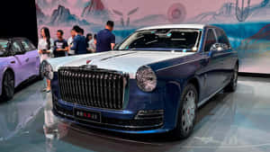 Hongqi L5 Luxury Sedan Exhibit Wallpaper