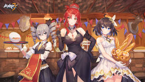 Honkai Impact Formal Party Wallpaper