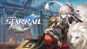 Honkai Star Rail Characterand Companion Wallpaper