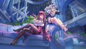 Honkai Star Rail Characters Relaxing Wallpaper