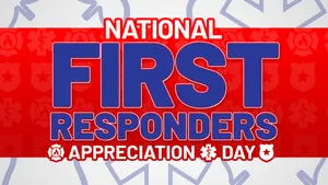 Honoring Bravery - National First Responders Day Wallpaper