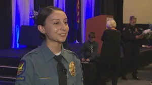 Honoring Women Police Officer Wallpaper