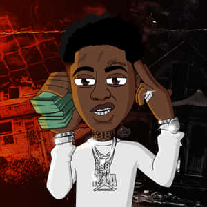 Hood Cartoon Youngboy Never Broke Again Wallpaper