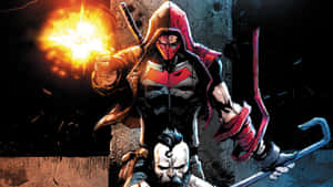 Hooded_ Vigilante_ Artwork Wallpaper