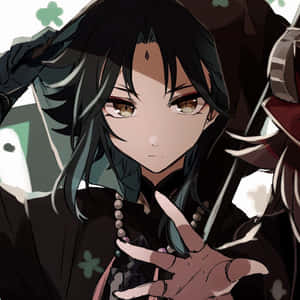 Hooded Xiao Pfp Wallpaper