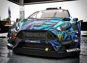 Hoonigan Ford Rally Car Showcase Wallpaper