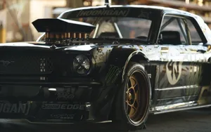 Hoonigan Mustangin Garage Wallpaper