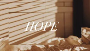 Hope Golden Hour Background Wallpaper