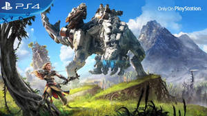 Horizon Zero Dawn Playstation Cover Wallpaper