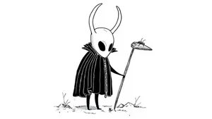 Hornet Character Art Hollow Knight Silksong Wallpaper
