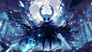 Hornet In Silksong Forest Wallpaper