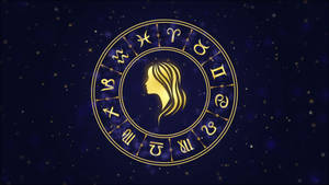 Horoscope Chart Wheel Virgo Wallpaper