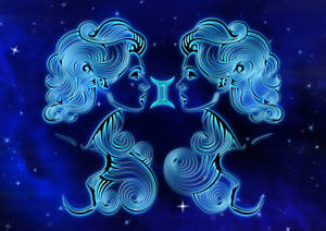 Horoscope Zodiac Of Gemini Wallpaper