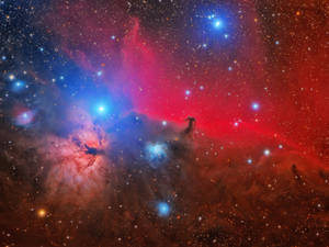 Horsehead Nebula Aesthetic Galaxy Wallpaper