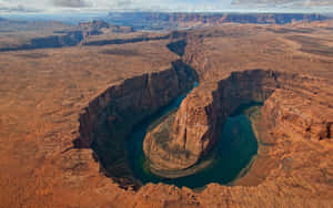 Horseshoe Bend Vista Chrome Os Wallpaper