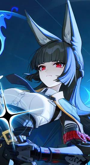 Hoshimi Miyabi Character Art Wallpaper