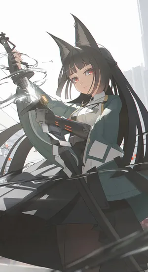 Hoshimi Miyabi Character Art Wallpaper