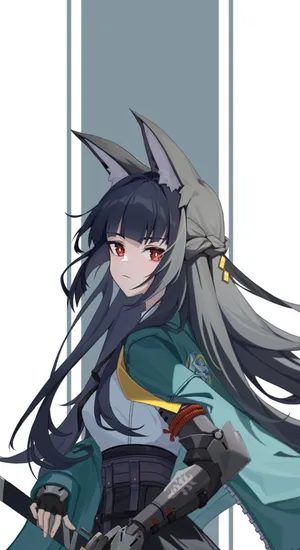 Hoshimi Miyabi Character Art Wallpaper