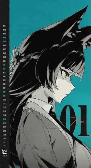 Hoshimi Miyabi Character Profile Wallpaper