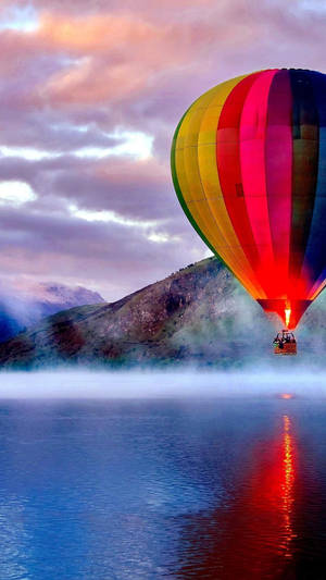 Hot Air Balloon Android Phone Wallpaper