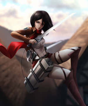 Hot Anime Mikasa Ackerman Shingeki Wallpaper