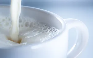 Hot Milk In A White Cup Wallpaper