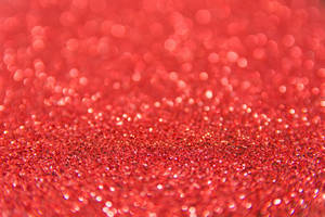 Hot Pink Glitter Banner Wallpaper