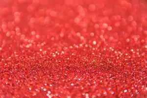 Hot Pink Glitter Banner Wallpaper