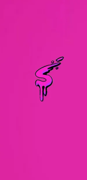 Hot Pink Slushy S Logo Wallpaper