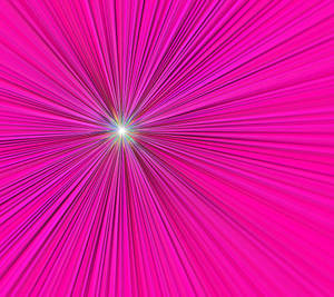 Hot Pink Starburst Pattern White Wallpaper