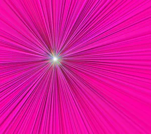 Hot Pink Starburst Pattern White Wallpaper