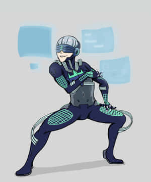 Houka Inumuta In Action Wallpaper