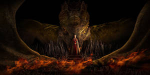 House Of Dragon Caraxes Wallpaper