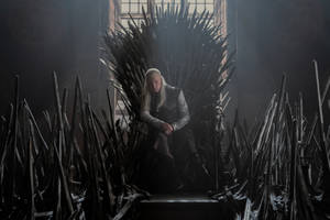 House Of The Dragon Iron Throne Wallpaper