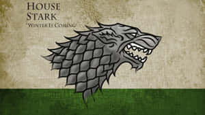 House Stark Green Light Brown Wallpaper