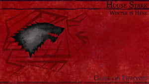 House Stark Red Got Wallpaper