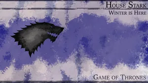 House Stark Violet Wallpaper