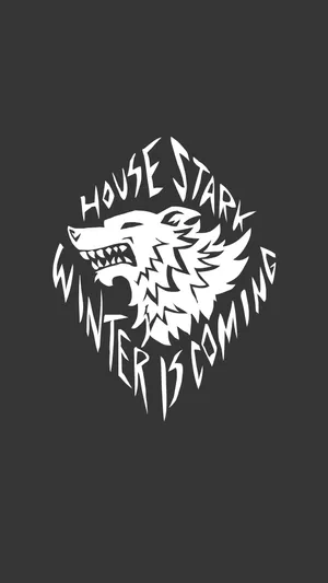 House Stark Winter Is Coming Fanart Wallpaper