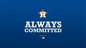 Houston Astros Always Committed Wallpaper