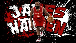Houston Rockets James Harden Wallpaper