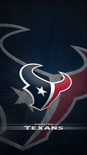 Houston Texans Logo On A Grunge Star Background Wallpaper