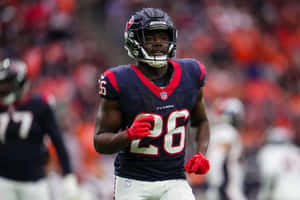 Houston Texans Player26 On Field Wallpaper