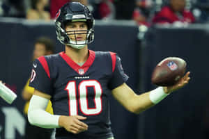 Houston Texans Quarterback Number10 Wallpaper