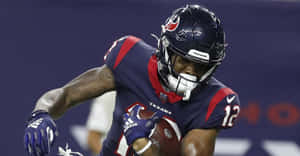 Houston Texans Receiver Action Shot Wallpaper