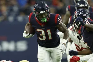Houston Texans Running Back Action Wallpaper