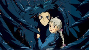 Howl Saves Sophie Howl's Moving Castle Wallpaper