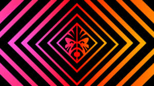 Hp Omen Geometric Design Wallpaper