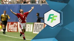 Hristo Stoichkov Holding Fifa Trophy Wallpaper